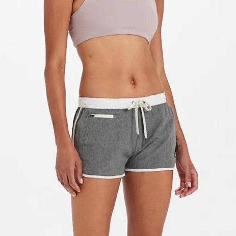 Vuori Tavi Short, Grey Linen, Medium